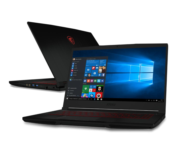 MSI GF63 i7-8750H/16GB/240+1TB/Win10X GTX1050Ti - 468674 - zdjęcie